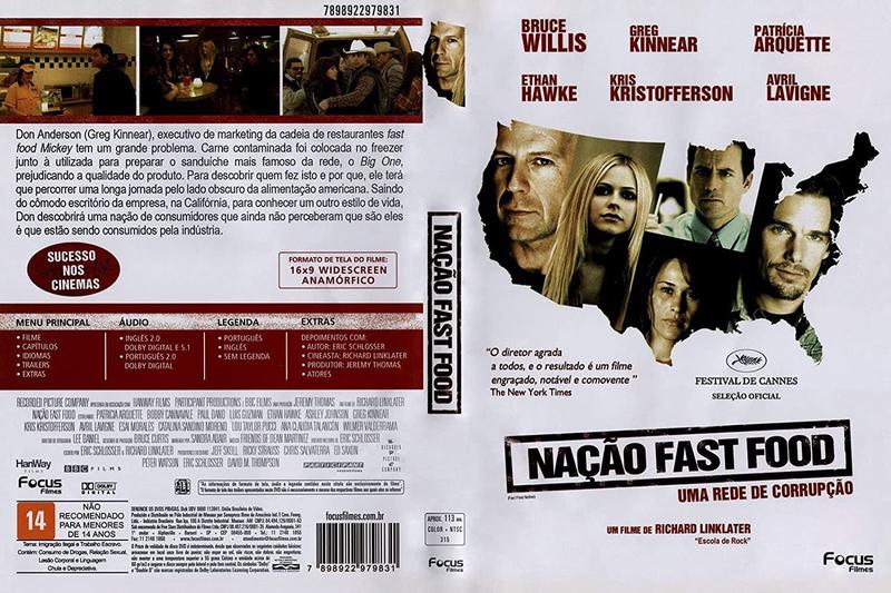 nacao fast food dvd original lacrado - focus filmes Imagem de nacao fast food dvd original lacrado
