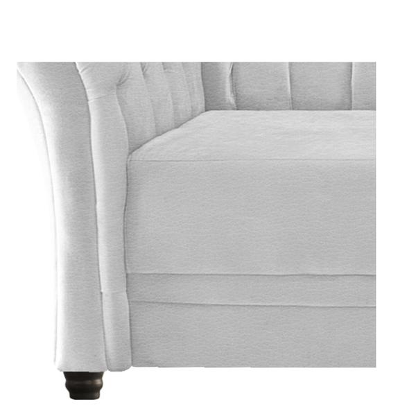 Imagem de Namoradeira Chesterfield Sofia Corano Branco - ADJ Decor