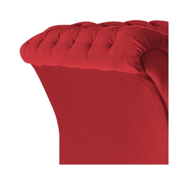 Imagem de Namoradeira Chesterfield Sofia Suede Vermelho - ADJ Decor