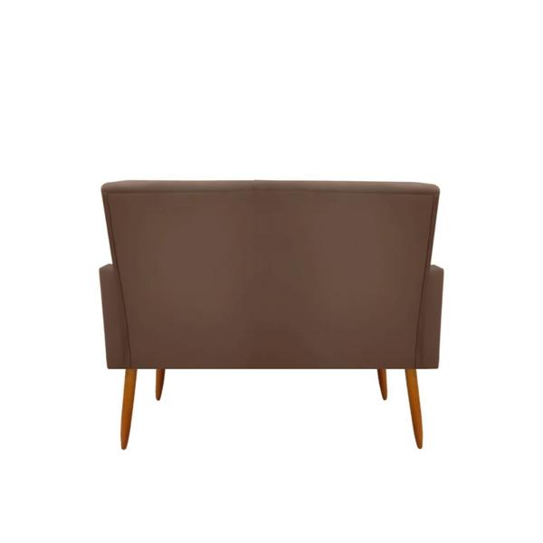 Imagem de Namoradeira Malibu Decorativa 2 Lugares Suede