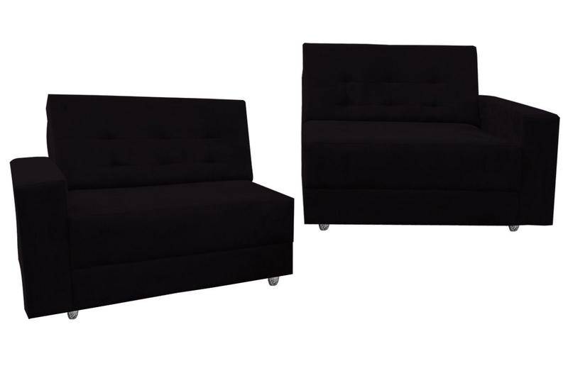 Imagem de Namoradeira Sofa Lilian 2,40 c/ Duas Almofadas 