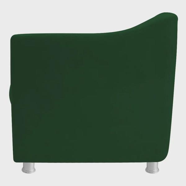 Imagem de Namoradeira Tilla Decorativa 2 Lugares Suede Verde