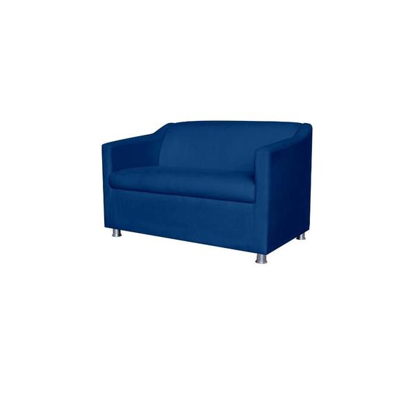 Imagem de Namoradeira Tilla Suede Azul Marinho - Montanaris Decor