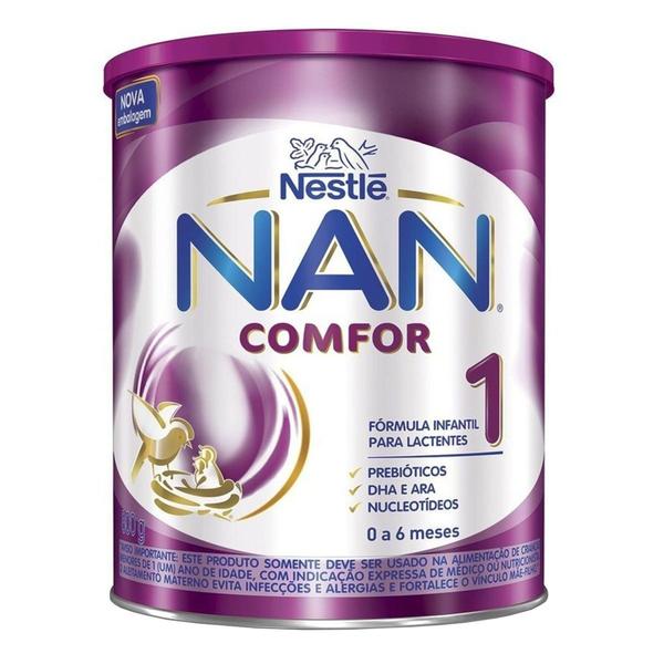 Nan comfor 1 800g - Nestlé Imagem de Nan comfor 1 800g