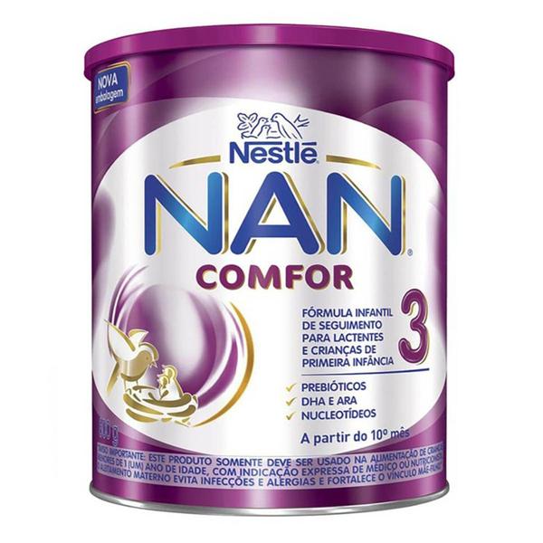 Nan comfor 3 800g - Nestlé Imagem de Nan comfor 3 800g