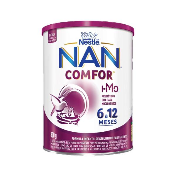 Imagem de Nan Comfor Fórmula Infantil Em Pó 6 A 12 Meses Pote 800g Nestlé
