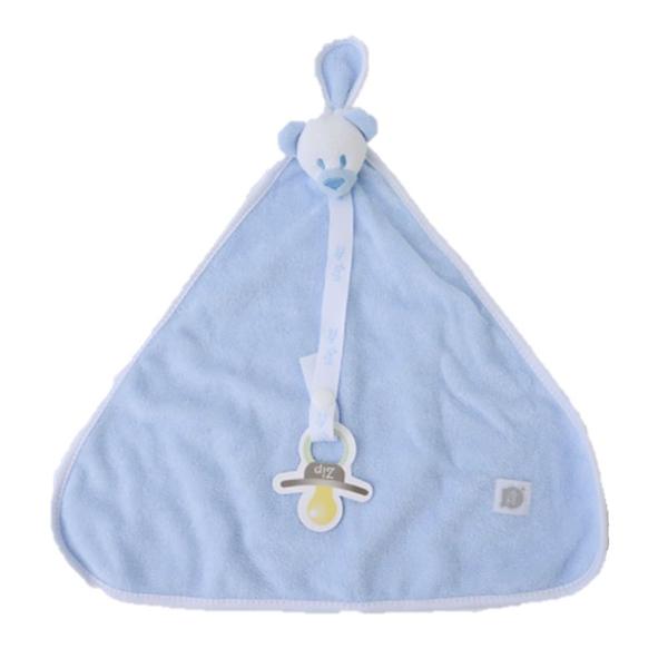 Imagem de Naninha Blanket Atoalhada Urso Azul - Zip