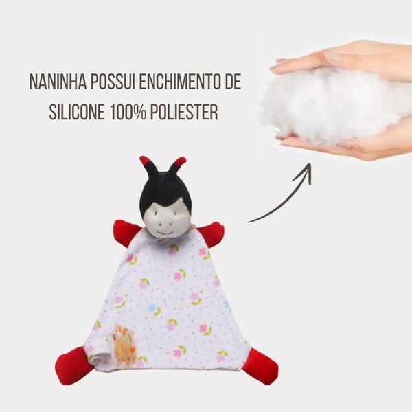 Imagem de Naninha Cheirinho De Bichinho C/ Guizo - Porta Chupeta