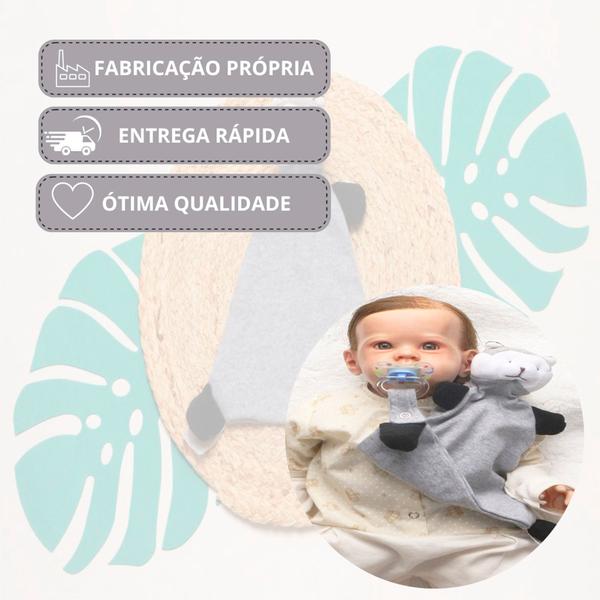 Imagem de Naninha Cheirinho De Bichinho C/ Guizo - Porta Chupeta