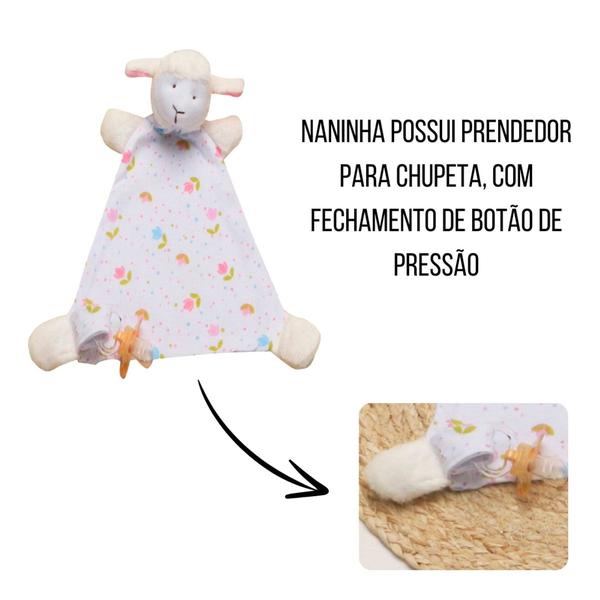 Imagem de Naninha Cheirinho De Bichinho C/ Guizo - Porta Chupeta