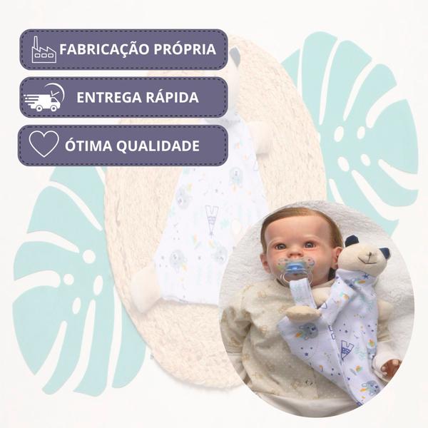 Imagem de Naninha Cheirinho De Bichinho C/ Guizo - Porta Chupeta