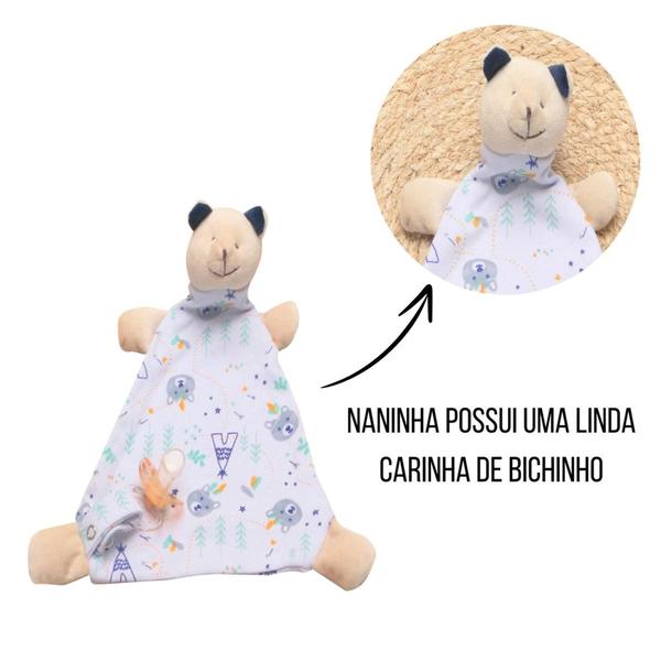 Imagem de Naninha Cheirinho De Bichinho C/ Guizo - Porta Chupeta