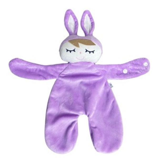 Imagem de Naninha Com Porta Chupeta Soft Antialérgico Extra Macio Plush