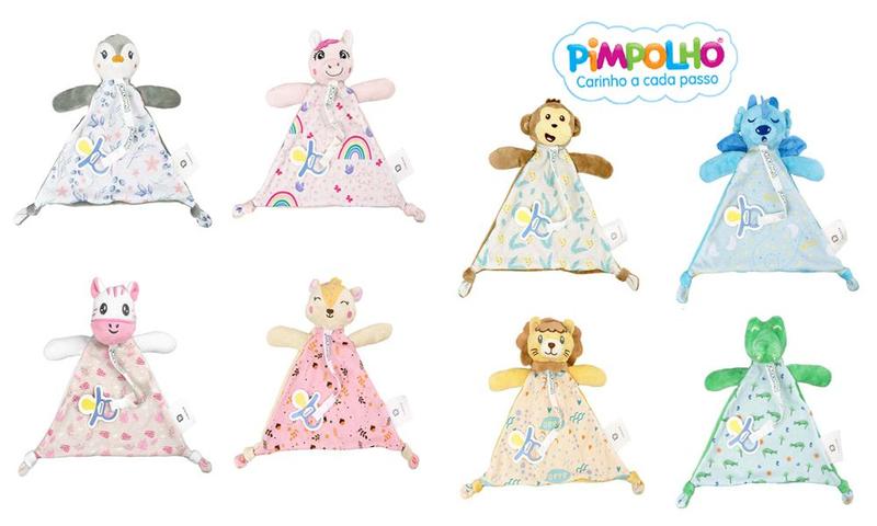 Naninha Decorada Com Prendedor de Chupeta Com Bichinho +2m Pimpolho Imagem de Naninha Decorada Com Prendedor de Chupeta Com Bichinho +2m Pimpolho
