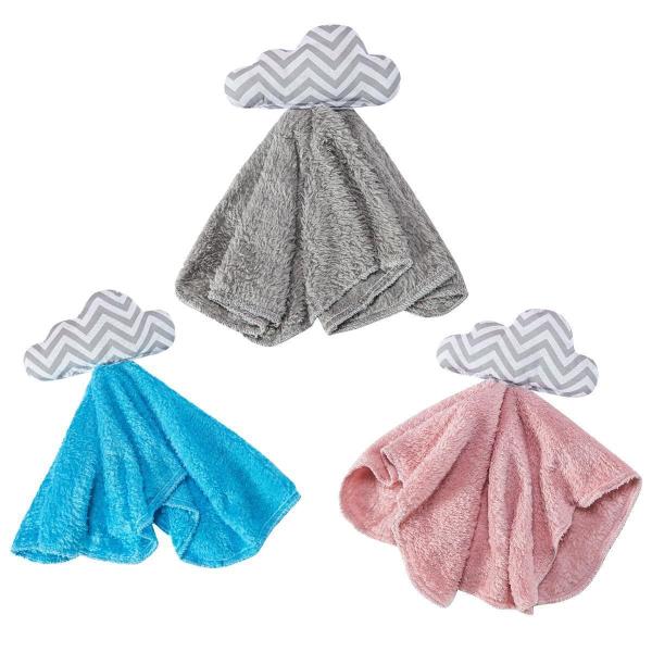 Naninha Paninho De Boca Para Bebe 3 Uni Nuvem Chuva De Amor - L2m Imagem de Naninha Paninho De Boca Para Bebe 3 Uni Nuvem Chuva De Amor
