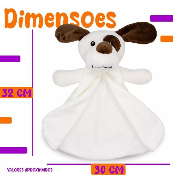 Imagem de Naninha Para Bebe Antialergico Pelúcia Cachorrino Zoop Toys