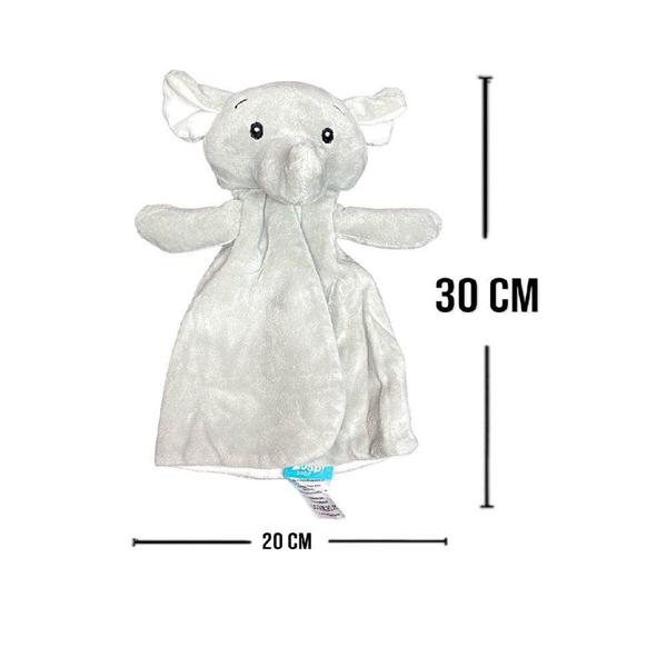 Imagem de Naninha para Bebê Bichinho Plush Zoop Toys Elefante