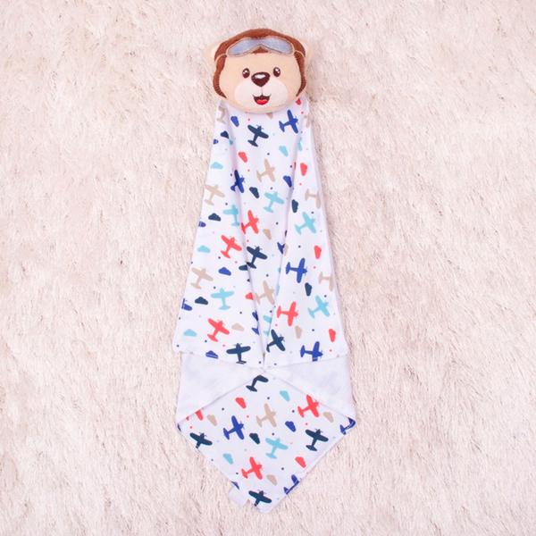 Naninha Para Bebe Bichinhos com Prendedor de Chupeta para Bebê - Miguel Baby Imagem de Naninha Para Bebe Bichinhos com Prendedor de Chupeta para Bebê