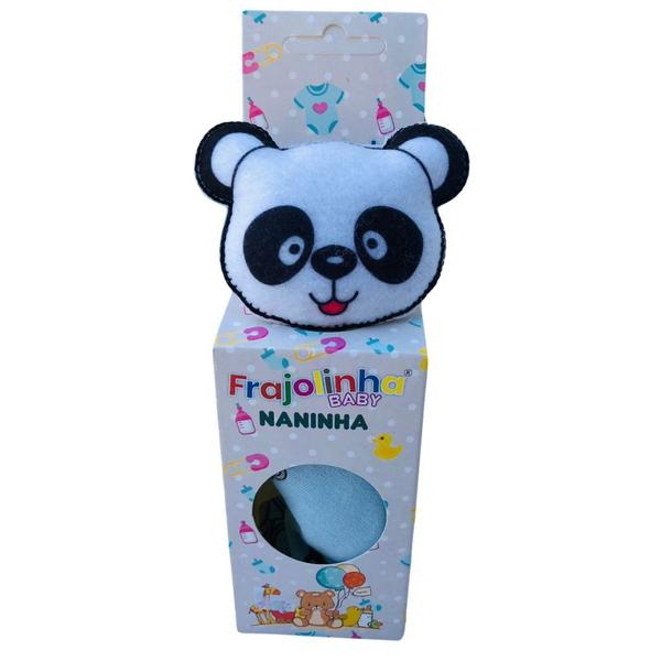 Imagem de Naninha para chupeta com prendedor - PANDA