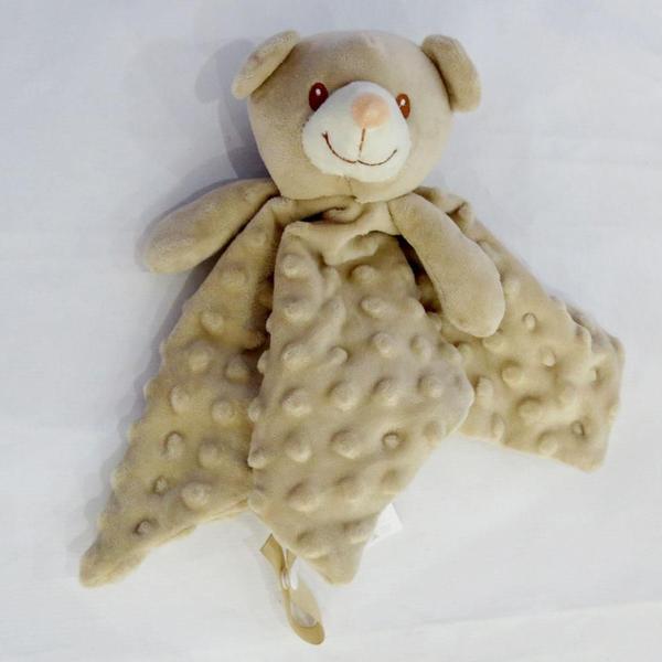 Imagem de Naninha Urso Bege Minha Primeira Naninha - 30cm x 30cm