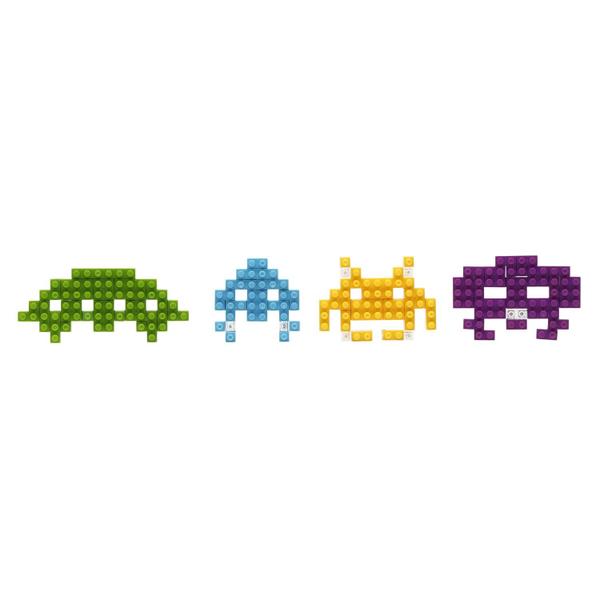 Imagem de nanoblock - Invasores Space Invaders, Kit de Construção da Série de Coleção de Personagens nanoblock