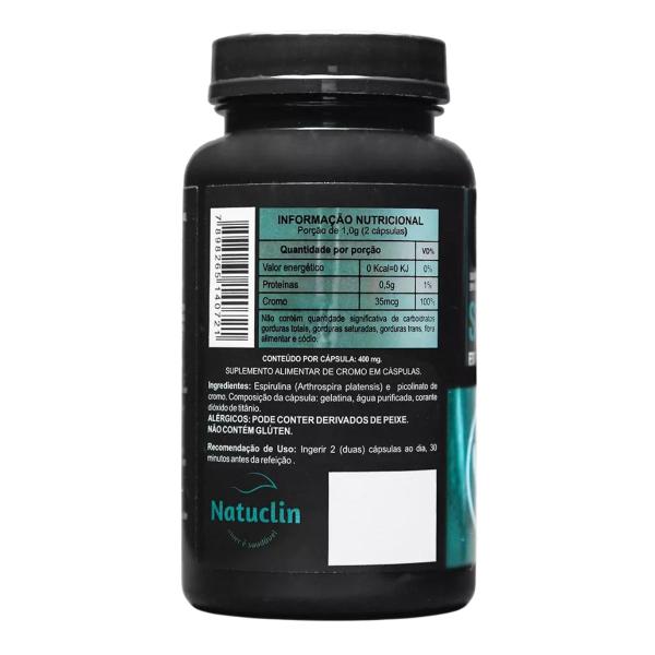 Imagem de Natuclin - Spirulina - 60 cápsulas - 1 Frasco