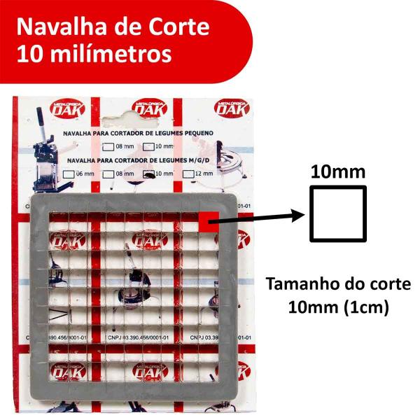 Imagem de Navalha Cortador DAK Médio/Grande/Parede 10mm