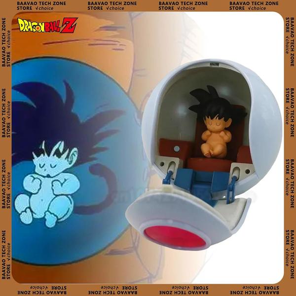 Imagem de Nave Espacial Capsula Dragon Ball Goku Vegeta Action Figure + BABY GOKU