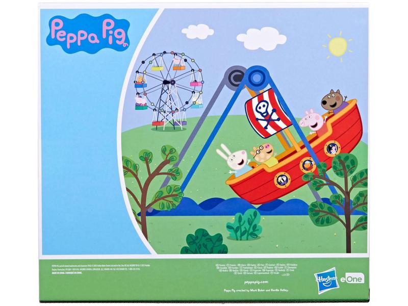 Imagem de Navio de Brinquedo Peppa Pig e Danny Cão Navio  - Pirata Hasbro com Acessórios