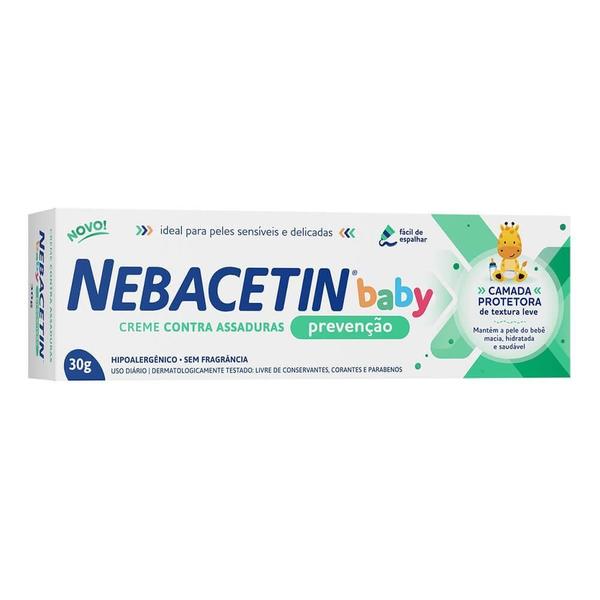 Imagem de Nebacetin baby creme contra assaduras prevenção com 30g 