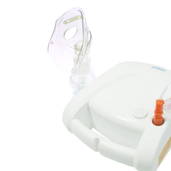 Imagem de Nebulizador e Inalador SuperFlow Plus Bivolt Branco Névoa Fina G-Tech Nebcom V