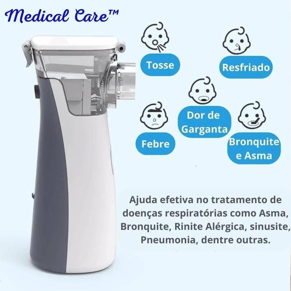 Nebulizador Portátil 8mL USB Silencioso - Nsx Imagem de Nebulizador Portátil 8mL USB Silencioso