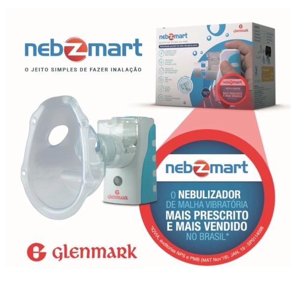 Imagem de Nebulizador Portátil Nebzmart Glenmark