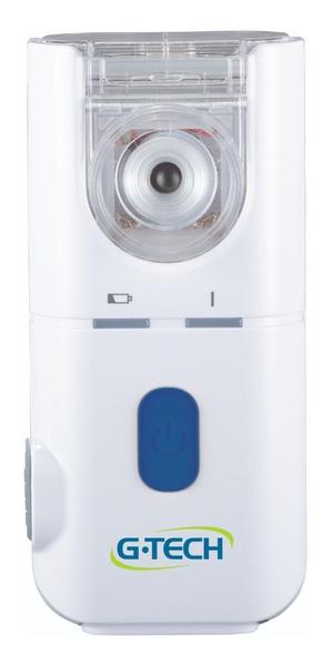 Imagem de Nebulizador Sem Fio De Rede G-tech Nebmesh I Branco E Azul-celeste