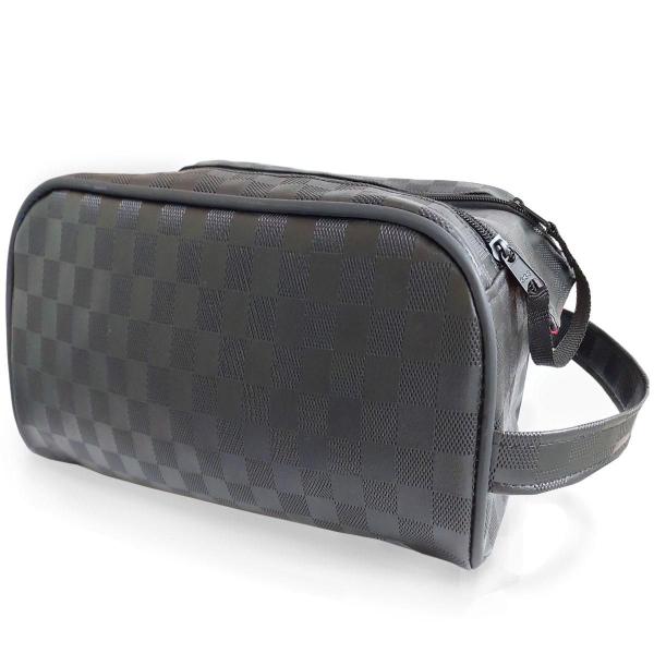 Necessaire Grande Porta Chuteira Alça de Mão Esportes Calçado Tenis Preto Masculina Feminina Futsal Society - Best Sling Imagem de Necessaire Grande Porta Chuteira Alça de Mão Esportes Calçado Tenis Preto Masculina Feminina Futsal Society
