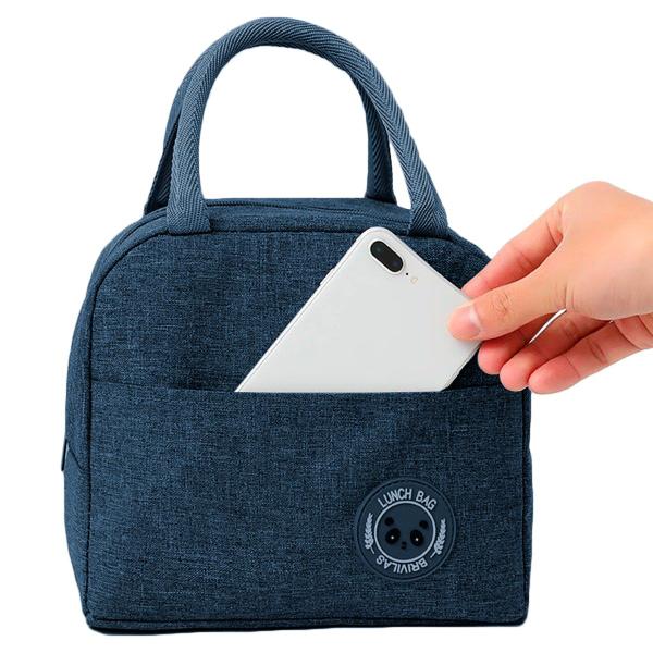 Imagem de Necessaire Térmica Bolsa Sacola Lancheira Pratica Isolamento Resistente Acampamento Passeio Escolar Trabalho Feminina e Juvenil Top