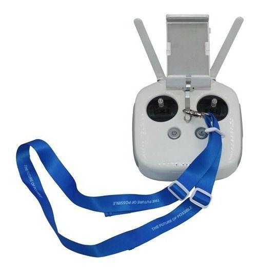 Imagem de Neck Strap Dji Controle Aeromodelo Correia Pescoço Azul