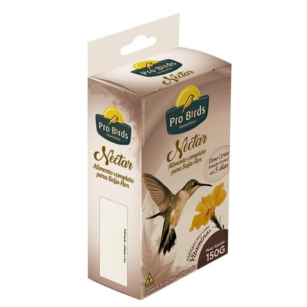 Imagem de Néctar Sem Corante Alimento para Beija Flor PróBirds 150g