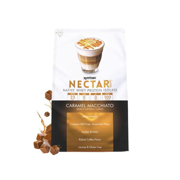 Imagem de Nectar Whey Protein (2lb) Caramel Macchiato Syntrax