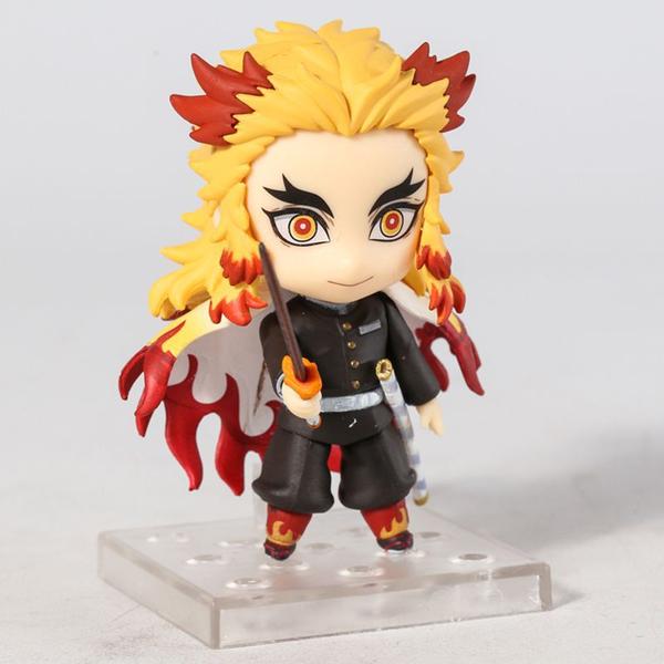 Imagem de Nendoroid Action Figure Rengoku Kyojuro Demon Slayer Kimetsu No Yaiba Boneco Colecionavel Articulado