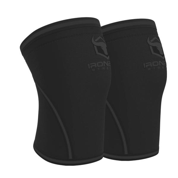 Imagem de Neoprene de 7 mm com mangas de joelho Iron Bull Strength para homens e mulheres