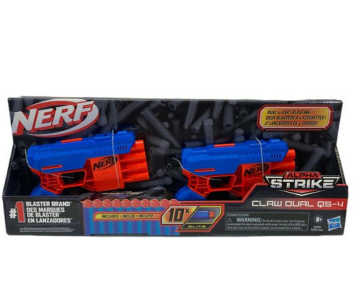 Nerf alpha strike - claw dual qs-4 - HASBRO Imagem de Nerf alpha strike - claw dual qs-4