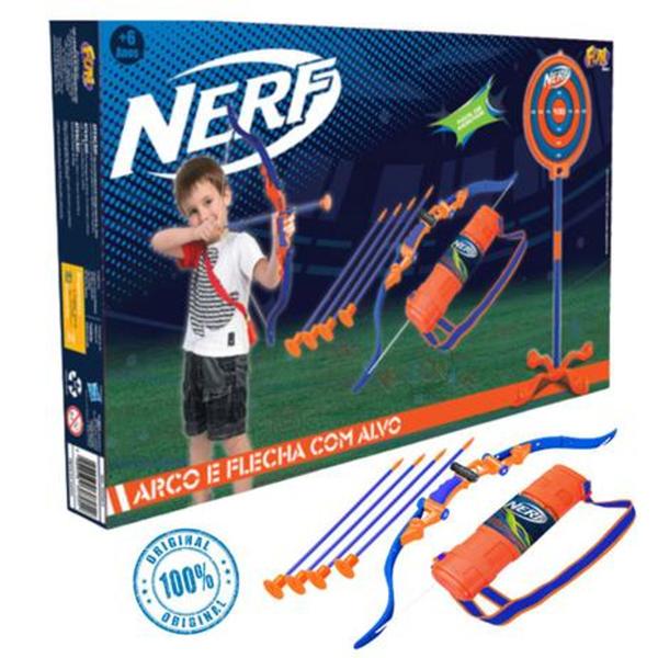 Imagem de Nerf Arco E Flechas Com Alvo - Fun F00562