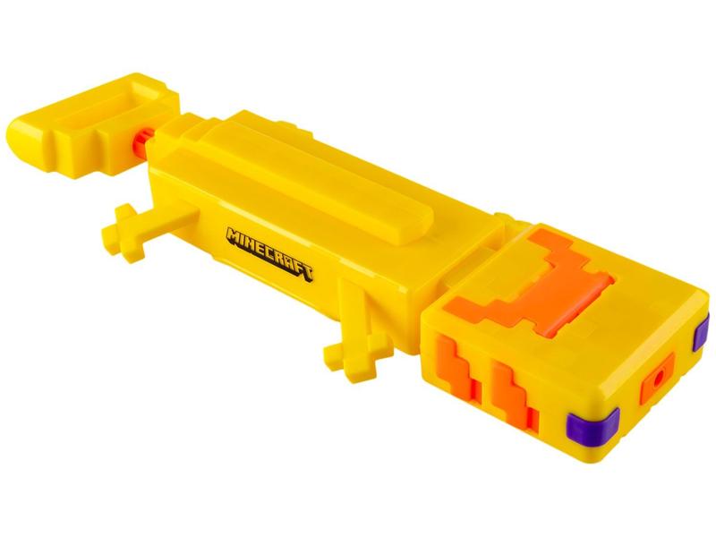 Nerf de Água Super Soaker Minecraft Axolotl - Lançadores de Água