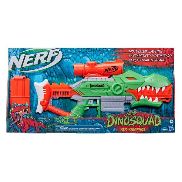 Imagem de Nerf Dino Rex Rampage Motorizada F0808 Hasbro