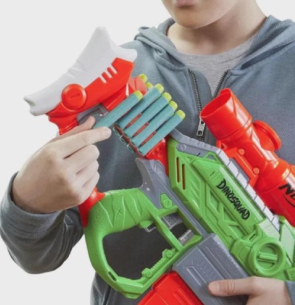 Imagem de Nerf Dinosquad Rex-Rampage 20 Dardos Hasbro F0808