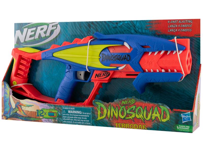 Imagem de Nerf Dinosquad Terrodak Hasbro 13 Peças 