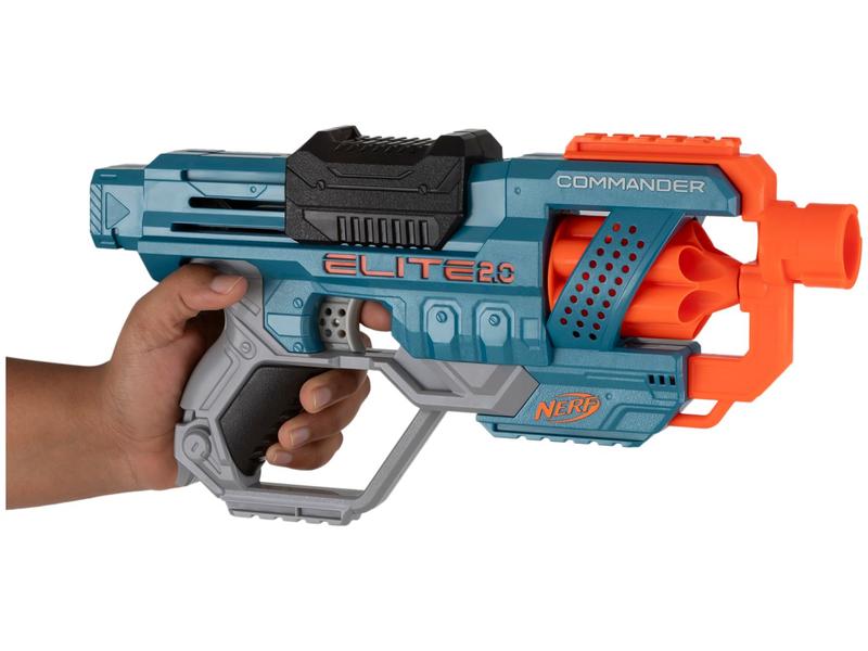 Nerf Elite Commander RD-6 Hasbro 13 Peças Lançadores de