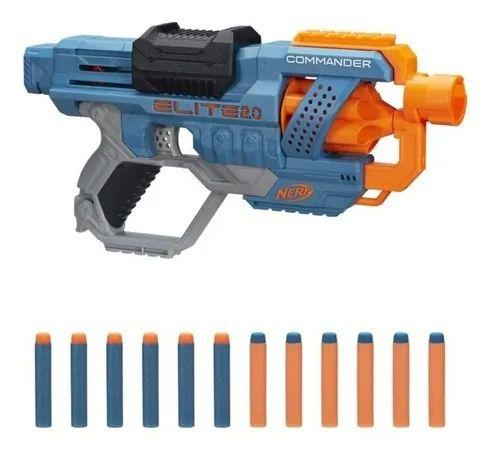Nerf Elite 2.0 Commander RD-6 - Tambor Giratório, Lançamento Rápido - Hasbro Imagem de Nerf Elite 2.0 Commander RD-6 - Tambor Giratório, Lançamento Rápido - Hasbro