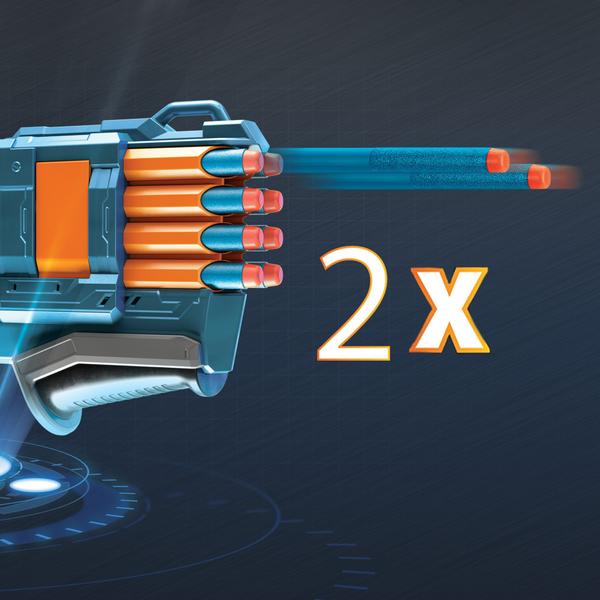 Nerf Elite 2.0 Lançador de Dardos Duplos Warden DB-8 Hasbro Imagem de Nerf Elite 2.0 Lançador de Dardos Duplos Warden DB-8 Hasbro